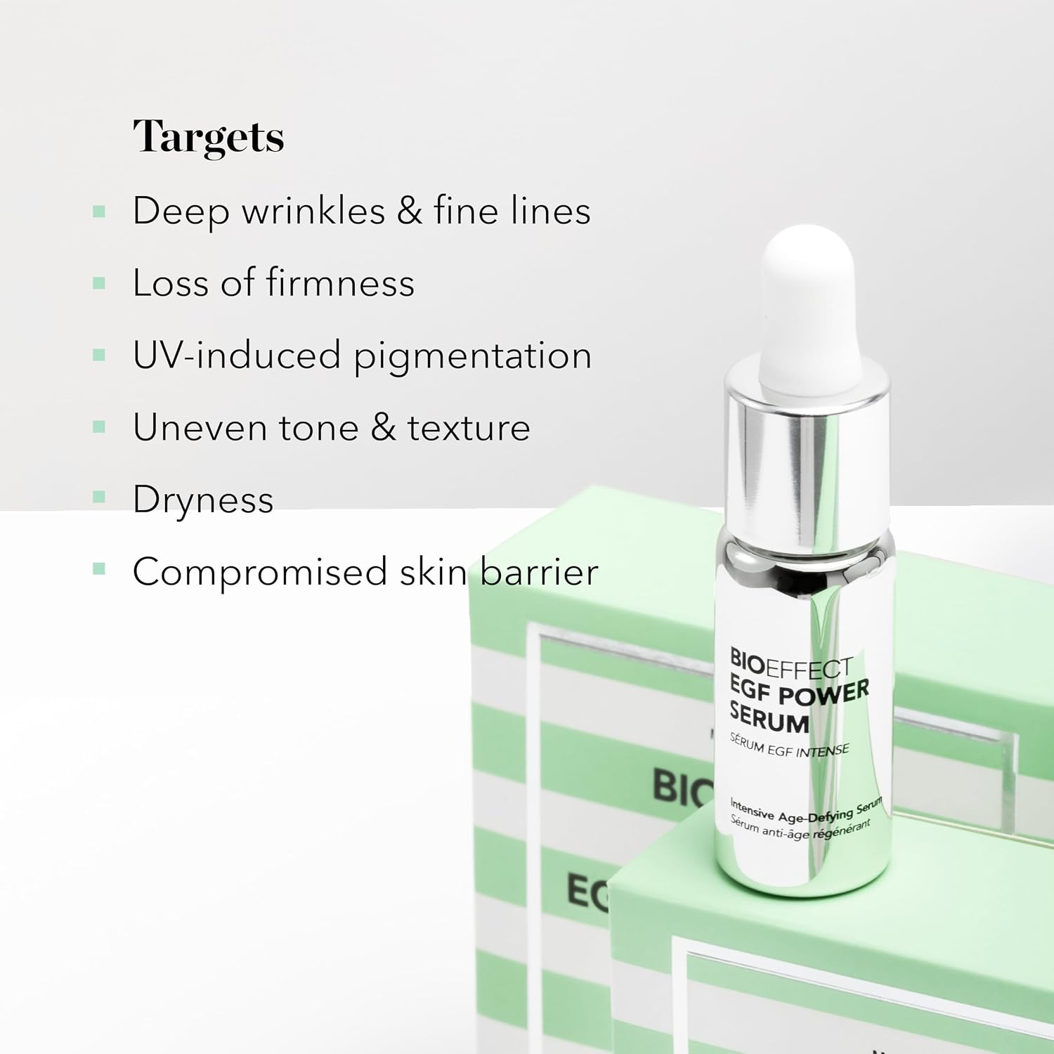 BIOEFFECT EGF Power Serum | Epidermal Growth Factor + KGF + Hyaluronic Acid | Intensive Age-Defying Face Treatment for Deep Wrinkles, Firmness & Skin Renewal, 15 mL / 0.50 oz - Image 5