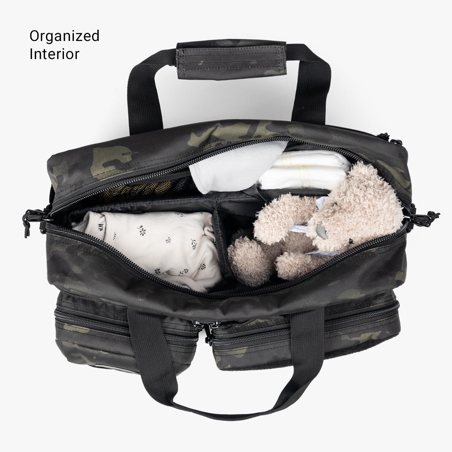Tactical Baby Gear 4th Gen Tactical Diaper Bag for Dads w/Included Changing Mat, Stroller Straps - Image 8