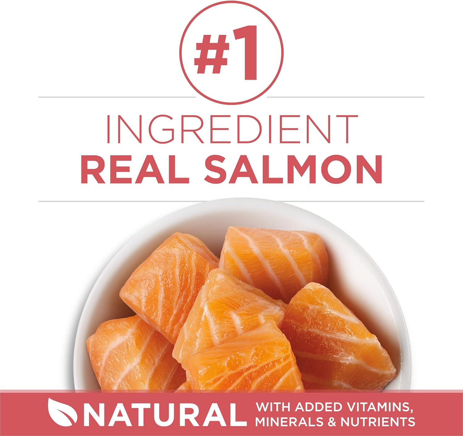 Purina ONE Natural Low Fat, Indoor Dry Weight Control High Protein Cat Food Plus Indoor Advantage With Real Salmon - 7 lb. Bag - Image 2