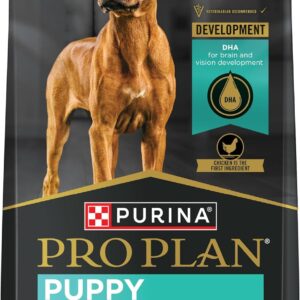 Purina Pro Plan Large Breed Chicken and Rice Formula Dry Puppy Food, High Protein Pet Food, 47 lb. Bag
