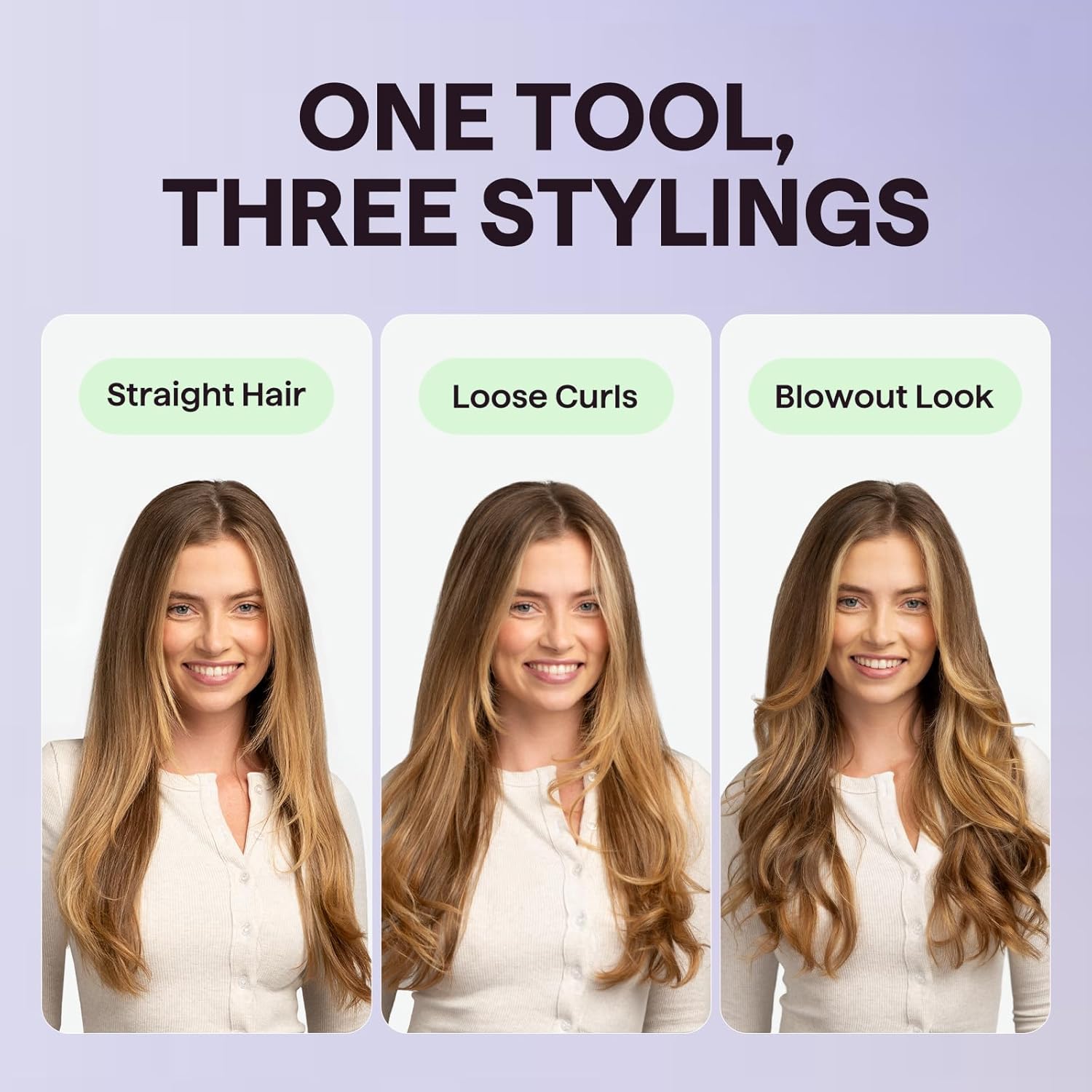 Wavytalk Updated Version Thermal Brush for Blowout Look, Blowout Express 1.5 Inch Ionic Thermal Round Brush Makes Hair Smoother Get Natural Curls, Dual Voltage, Easy to Use - Image 6