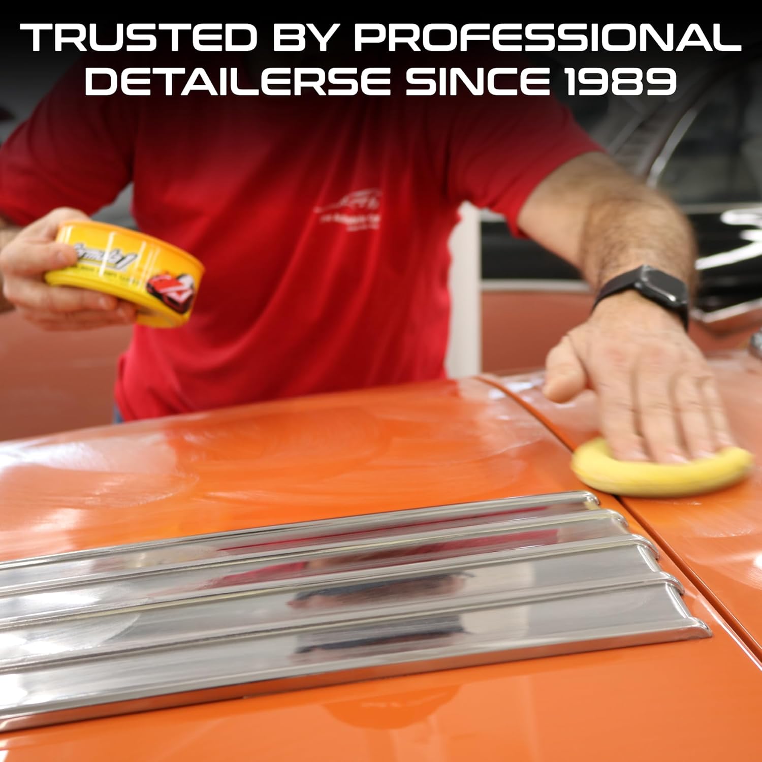 Formula 1 Carnauba Car Wax Paste - High-Gloss Shine - Polish for Car Detailing to Shine & Protect – Remove Haze and Paint Swirls w/ Micropolishing Agents – Car Cleaning Supplies (12 oz) - Image 5