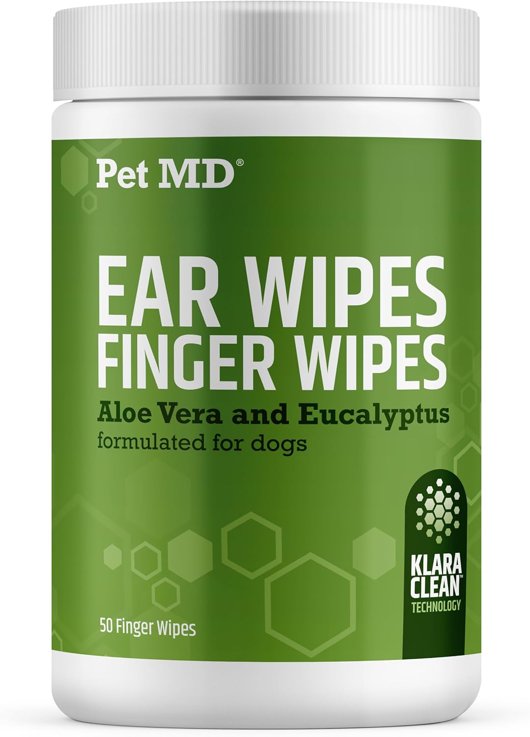 Pet MD Dog Ear Cleaning Wipes – Otic Cleanser for Dogs, Soothing Ear Care with Aloe Vera & Eucalyptus, Finger Wipes, 50 Count Pet MD Dog Ear Cleaning Wipes – Otic Cleanser for Dogs, Soothing Ear Care with Aloe Vera & Eucalyptus, Finger Wipes, 50 Count