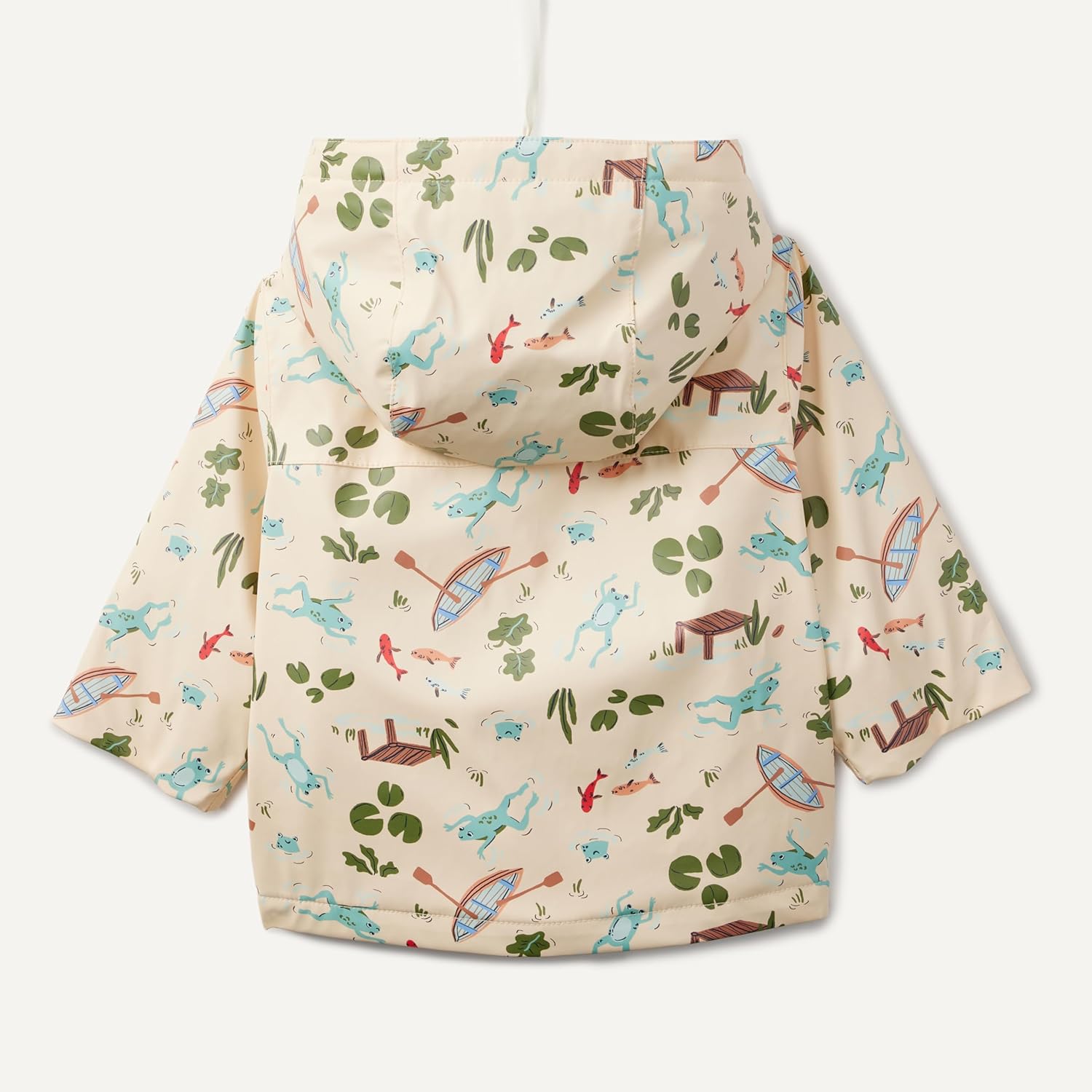 Amazon Essentials x Sofia Grainge Toddler and Baby Boys' Water-Repellent Rain Jacket with Quilted Lining - Image 6