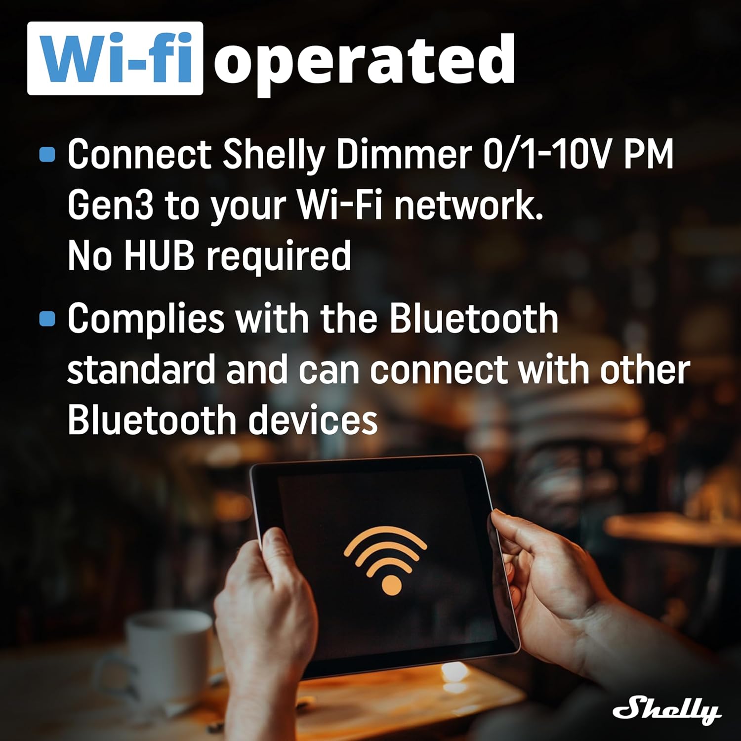 Shelly Dimmer 0/1-10V PM Gen3 | WiFi Smart Dimming with Power Monitoring | Home Automation | Compatible with Alexa & Google Home | iOS Android App | No Hub Required - Image 6
