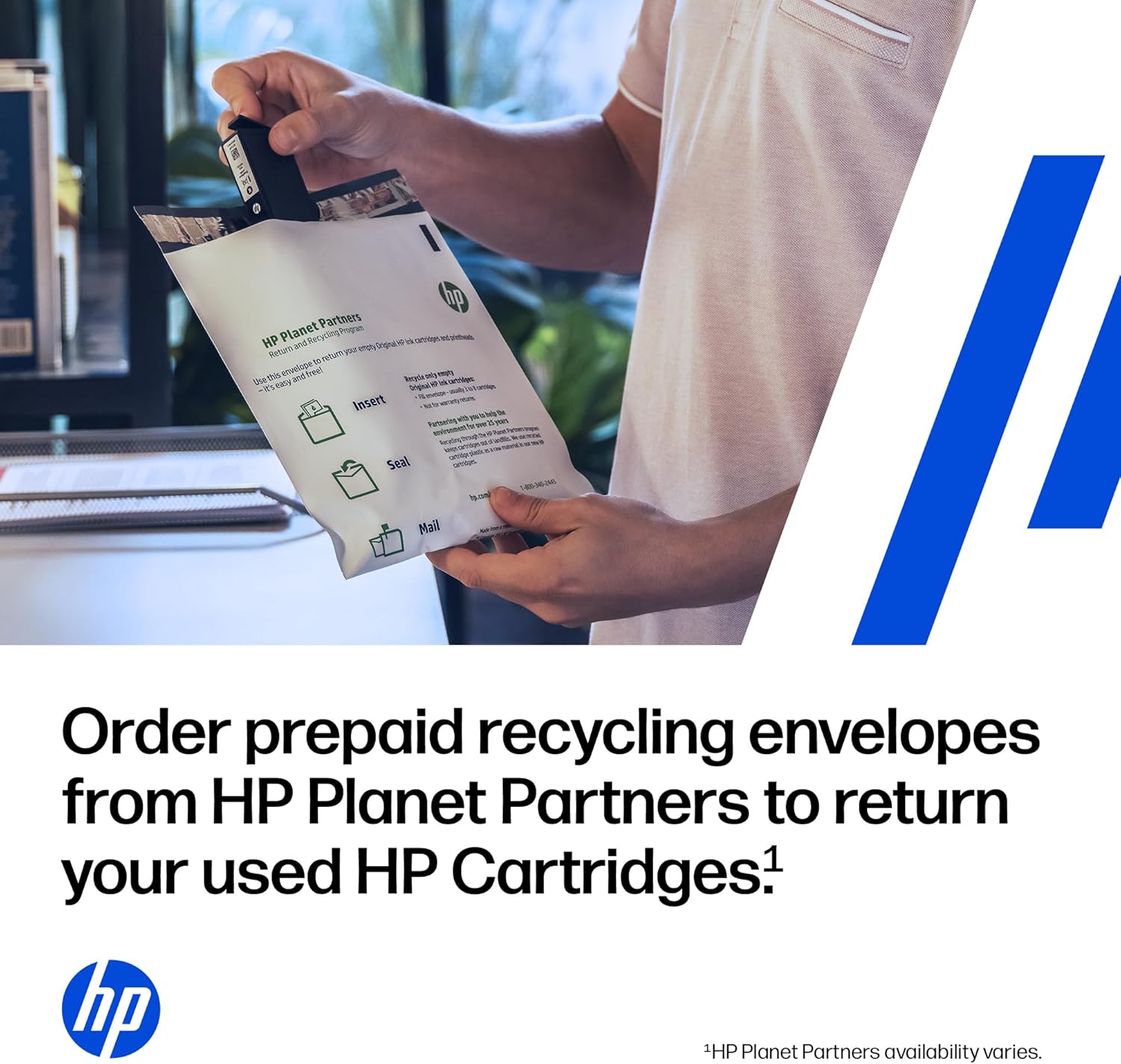 HP 63 65 Tri-Color Ink Cartridge | Works AMP; DeskJet 1100, 2100, 2600, 3600; Envy 4500, 5000; OfficeJet 3800, 4600, 5200 Series | B7RT2AN. Works with Both 63 and 65 Ink. - Image 8