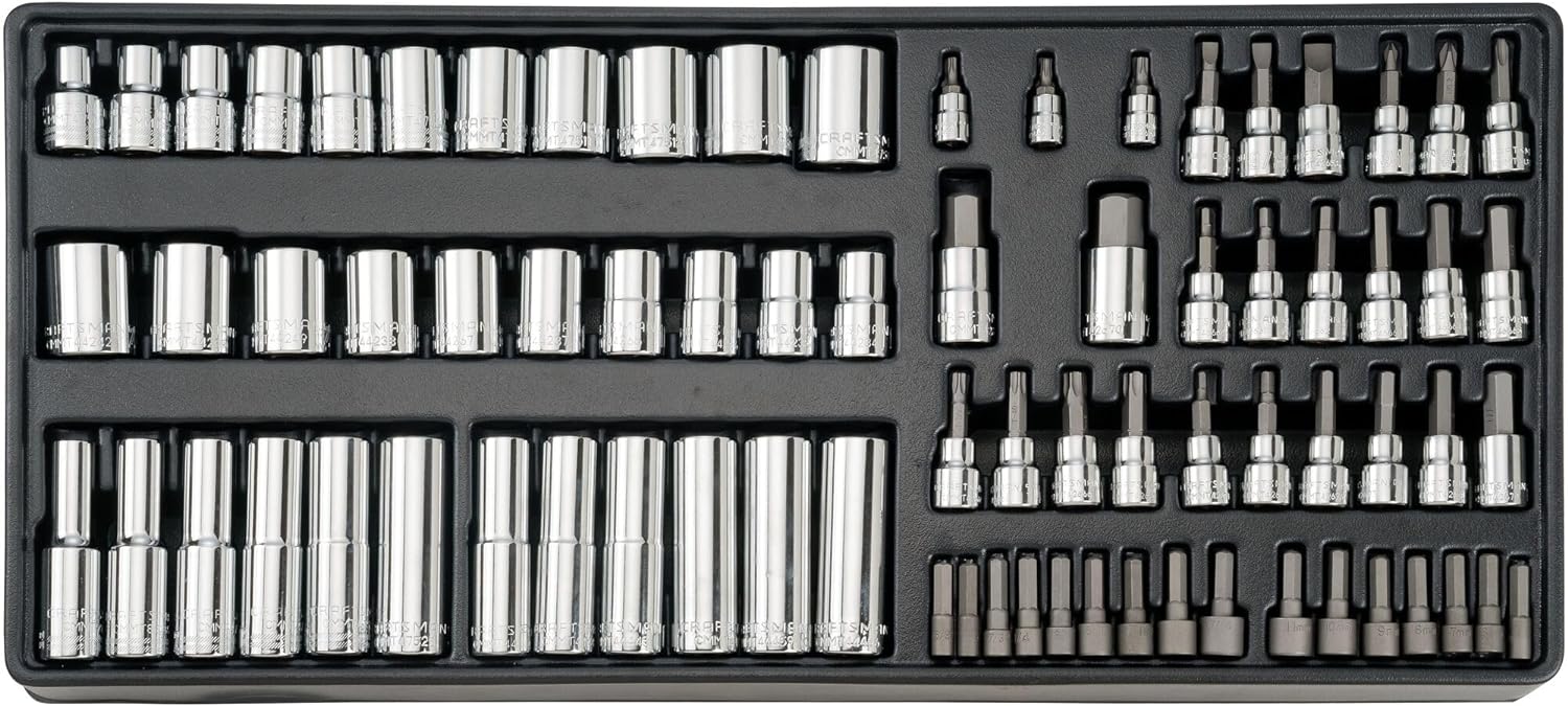 CRAFTSMAN Mechanics Tool Set, 298 Piece Hand Tool and Socket Set SAE/Metric (CMMT12139) - Image 8
