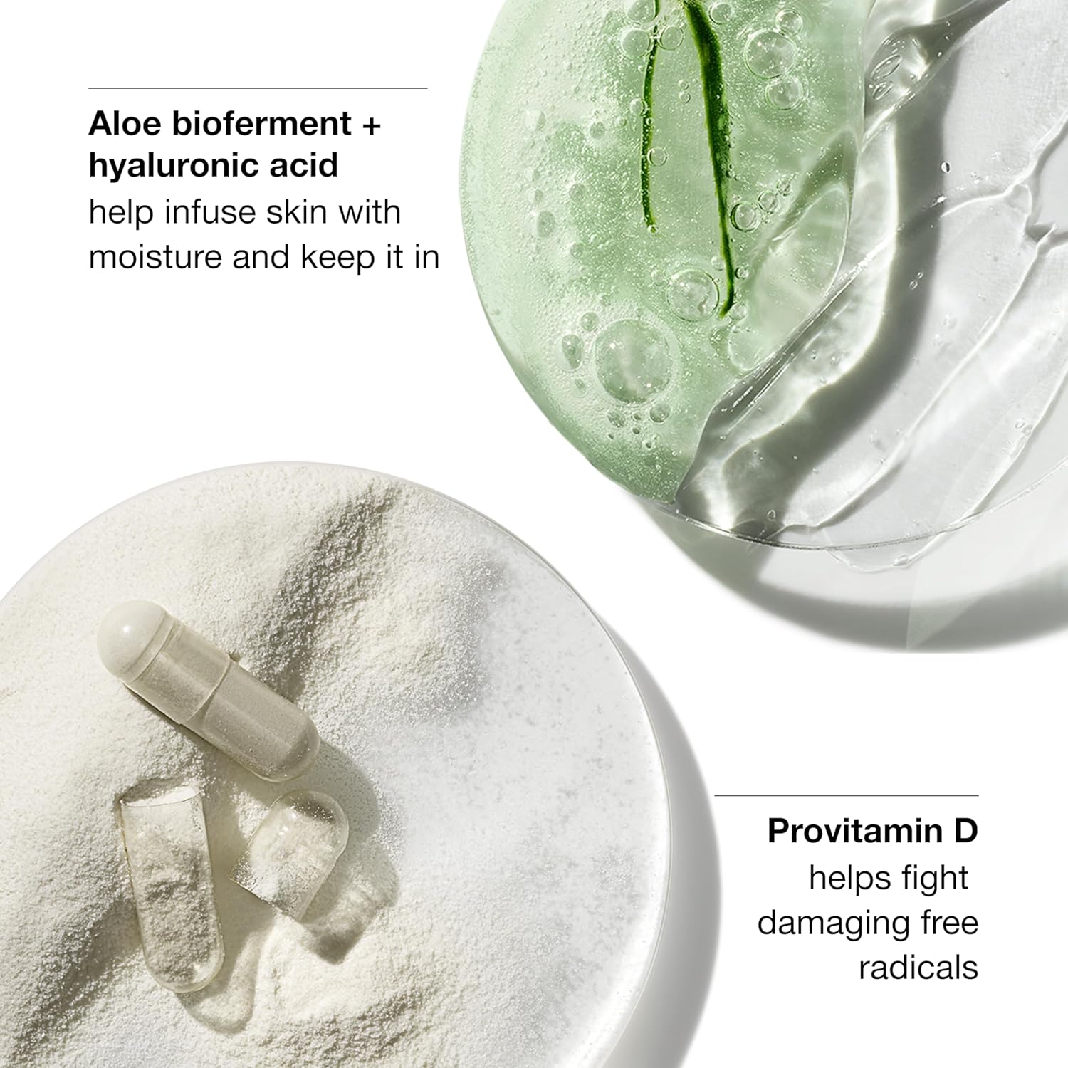 Clinique Moisture Surge Broad Spectrum SPF 28 Sheer Hydrator Face Moisturizer With Hyaluronic Acid, Aloe Bioferment + Provitamin D | Hydrating + Protecting - Image 3