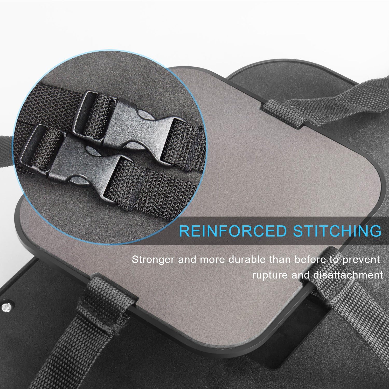 Shynerk Baby Car Mirror, Safety Car Seat Mirror for Rear Facing Infant with Wide Crystal Clear View, Shatterproof, 360° Rotation, Crash Tested and Certified - Image 2
