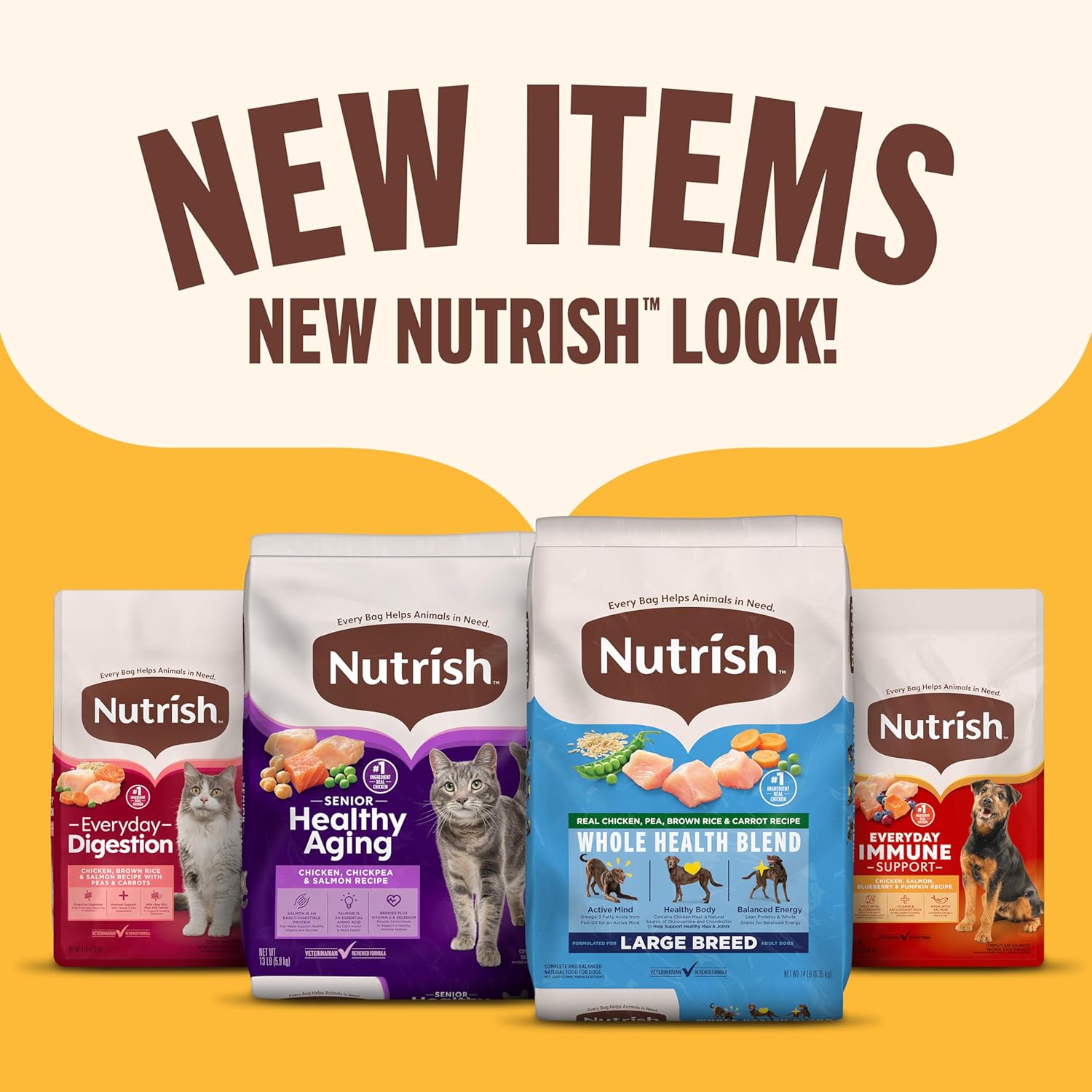 Nutrish Premium Natural Dry Cat Food, Real Chicken & Brown Rice Recipe, 14 Pounds (Packaging May Vary), (Rachael Ray Nutrish) - Image 9
