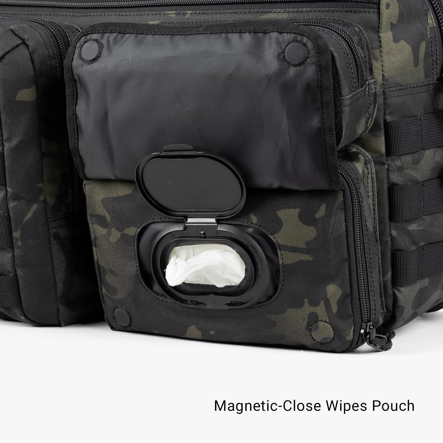 Tactical Baby Gear 4th Gen Tactical Diaper Bag for Dads w/Included Changing Mat, Stroller Straps - Image 6
