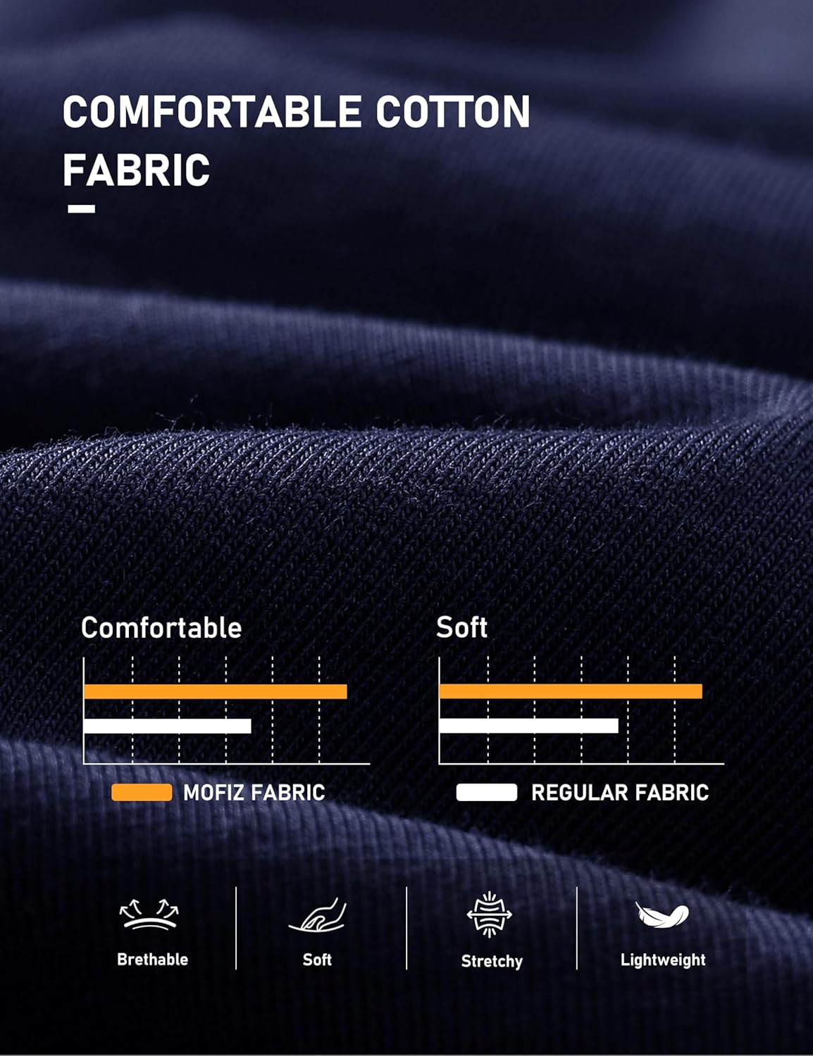 Men's Button Up Pajama Shirt Cotton Men's Sleepwear Tops Cool Men's Pajama Tops Breathable Skin Friendly - Image 4