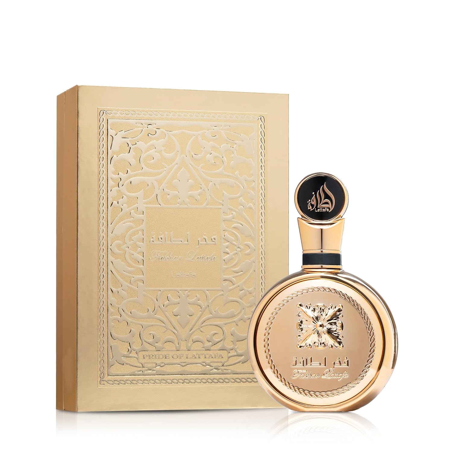 Lattafa Fakhar Gold Extrait - Floral, Amber, Woody - Eau de Parfum Long-Lasting Fragrance for Unisex, 3.40 Ounce / 100 ml - Image 3