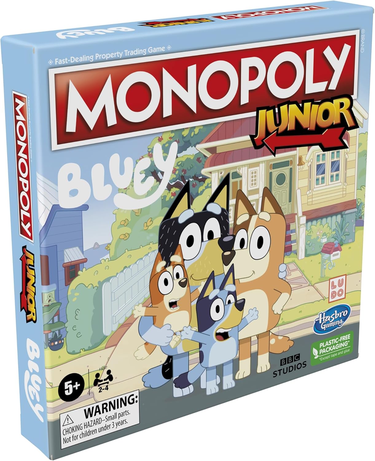 Hasbro Gaming Monopoly Junior Bluey Edition Board Game | Kids Play as Bluey, Bingo, Mum & Dad for Girls & Boys | Ages 5+ (Amazon Exclusive) - Image 14
