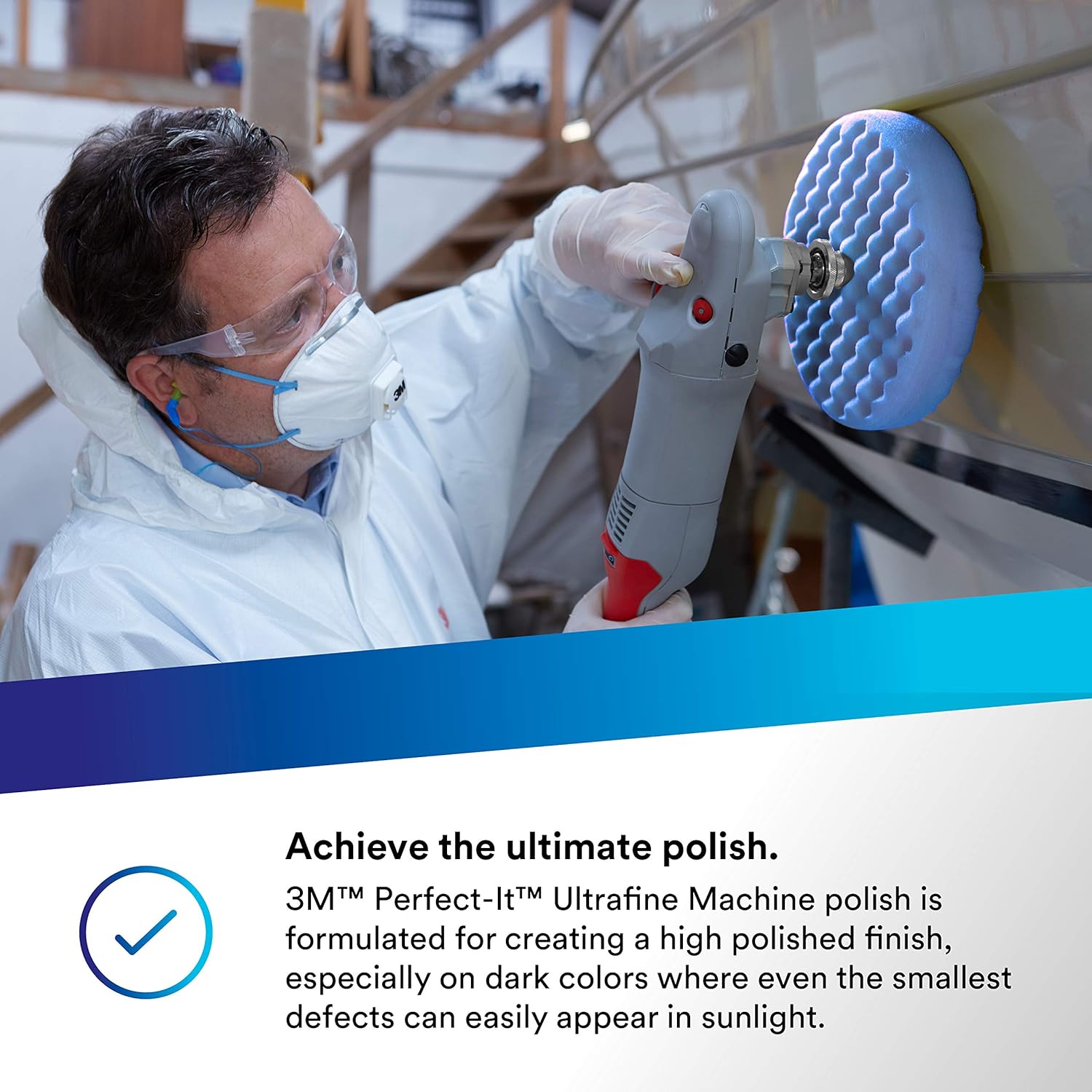 3M Perfect-It Ultrafine Machine Polish, 06068, 32 Fl.Oz, Paint Polish, Automotive Professional-Grade Polish - Image 5
