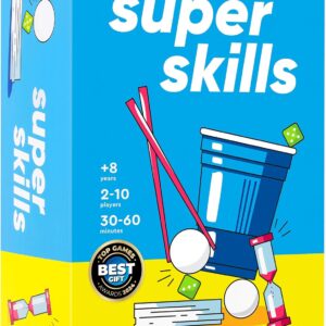 Super Skills – Action Game for Competitive People – Beat Your Friends at 120 Challenges – Fun Group Activity for Family Night or Party with Kids, Teen