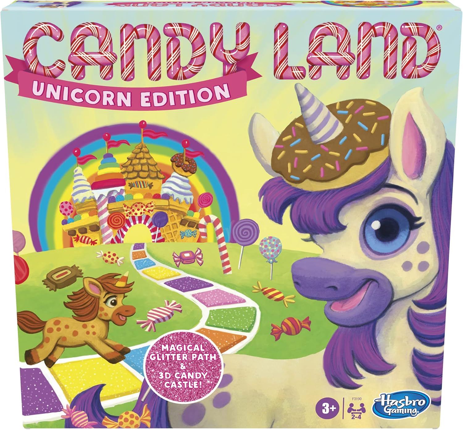 Hasbro Gaming Candy Land Unicorn Edition Preschool Board Game | Back to School Gifts for Kids | Classroom Toys | Ages 3+ (Amazon Exclusive) Hasbro Gaming Candy Land Unicorn Edition Preschool Board Game | Back to School Gifts for Kids | Classroom Toys | Ages 3+ (Amazon Exclusive)