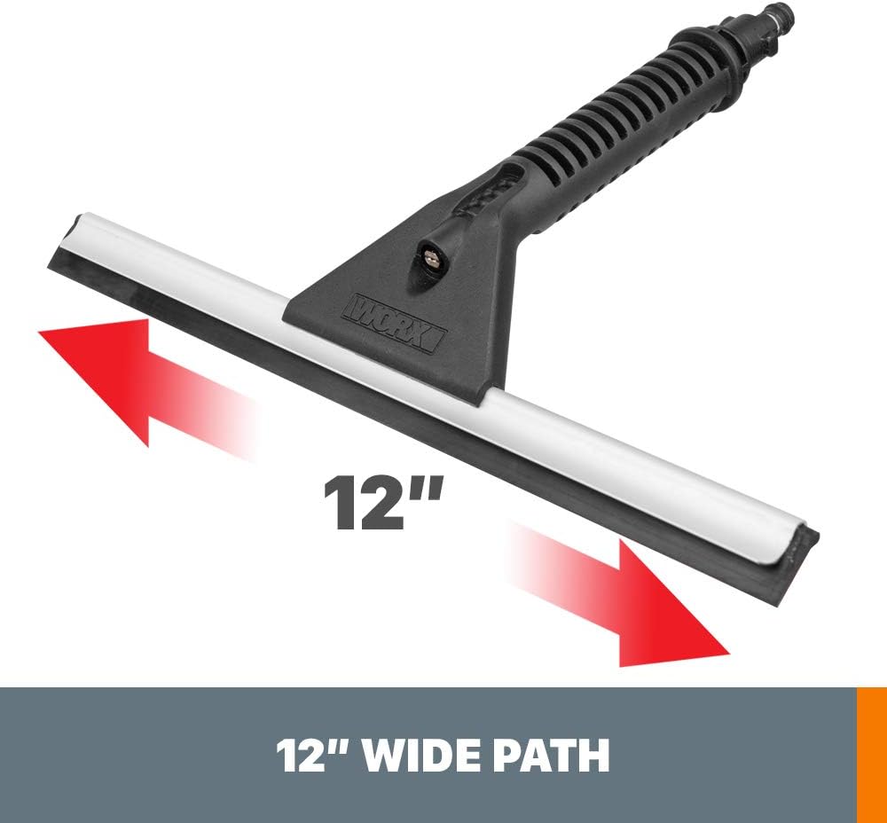 WORX Pressure Washer Window Squeegee Attachment, WA4050 | Helps wash windows and remove water from glass surfaces for a cleaner finish. - Image 4