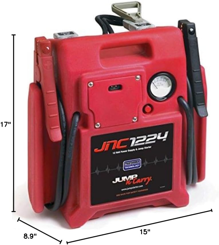 Clore Automotive Jump-N-Carry JNC1224 3400/1700 Peak Amp 12/24V Jump Starter - Image 4