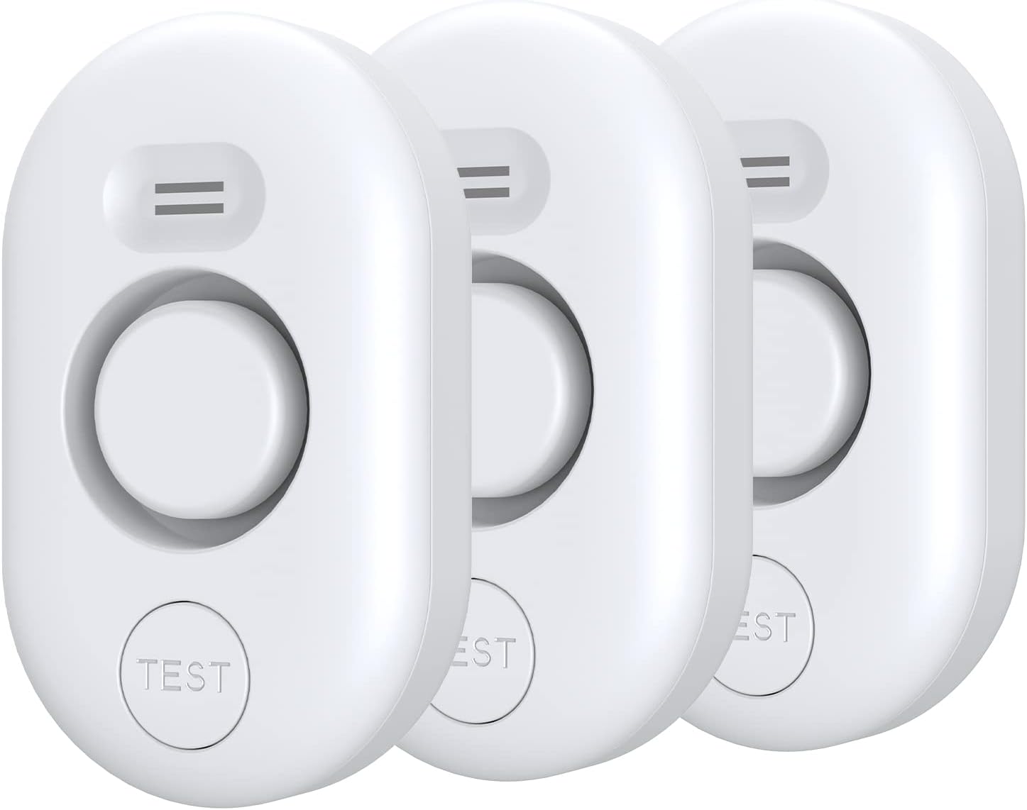 Water Leak Detector Sensor Alarm: Home Water Flooding Monitor Smart Sink Overflow Monitoring Adjustable Wet Moisture Alert Pipe Leakage Drip Detection Warning for Basement Floor 3Pack - Image 2
