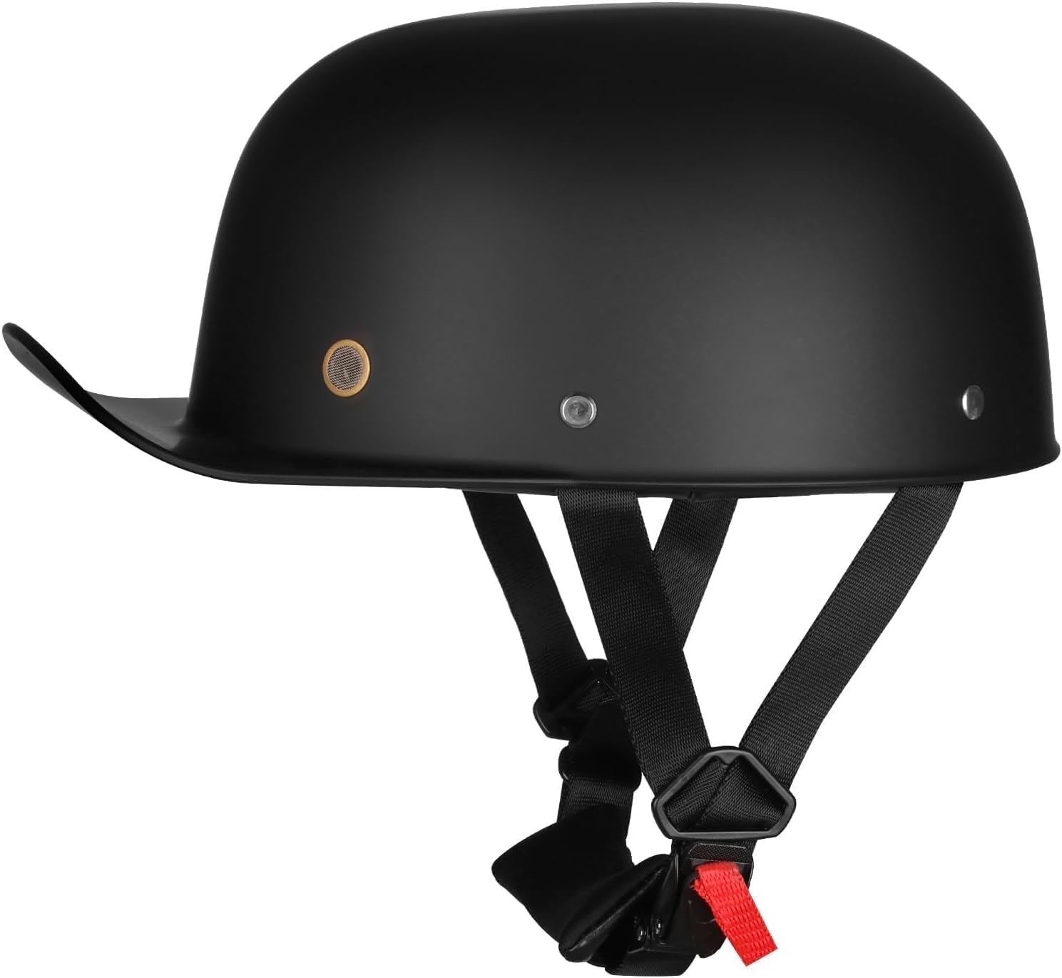 Yesmotor Motorcycle Baseball Helmet - Retro Baseball Style Cap for Unisex-Adult, DOT Approved - Image 3