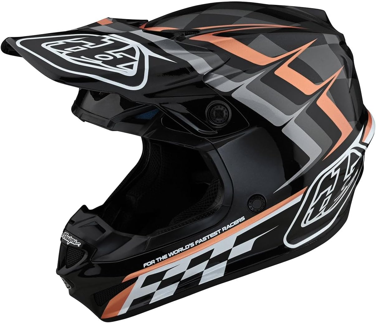 Troy Lee Designs SE4 Polyacrylite Adult Motocross Off-Road Dirt Bike Helmet with MIPS - Image 8