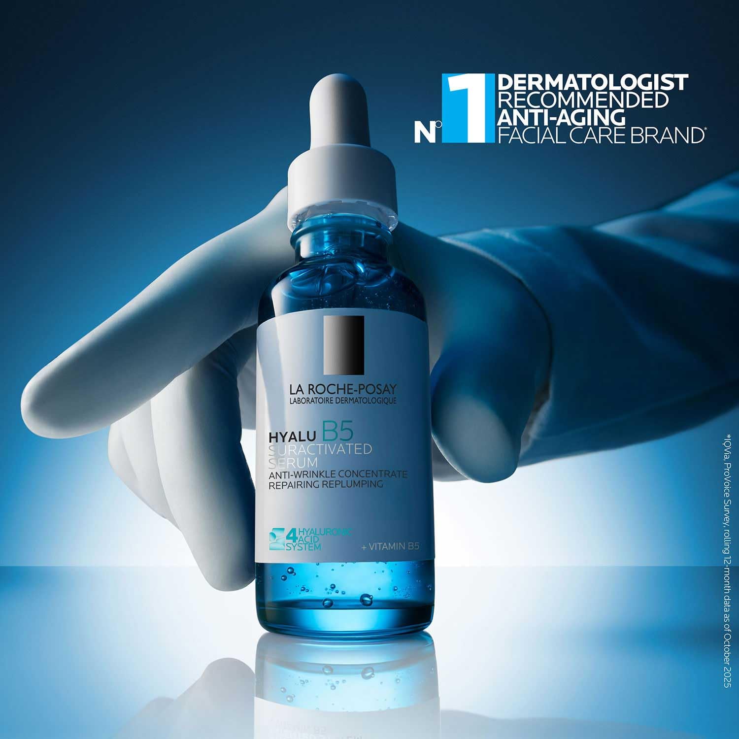 La Roche-Posay Hyalu B5 Pure Hyaluronic Acid Serum for Face, with Vitamin B5, Anti-Aging Serum for Fine Lines and Wrinkles, Plumps and Repairs Dry Skin, Safe on Sensitive Skin - Image 11