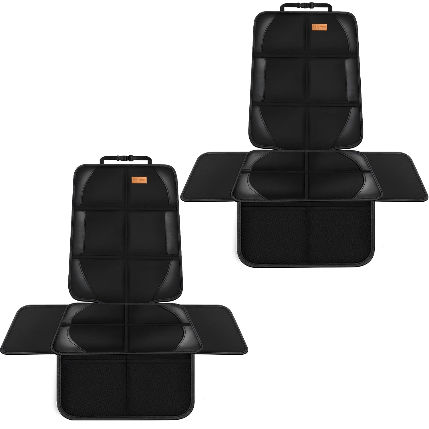 Bacgnyer Car Seat Protector, 2 Pack of Seat Protectors, Thickest Padded 600D Fabric Padding, Waterproof, Durable, Anti Slip Backing, Child Seat Protection, Suitable for Babies, Toddlers, Children - Image 2