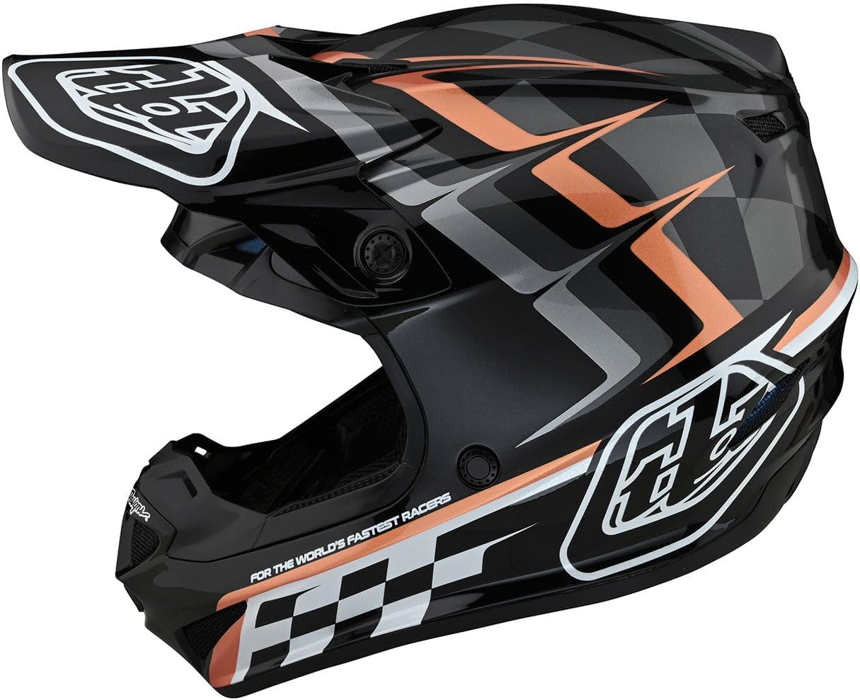 Troy Lee Designs SE4 Polyacrylite Adult Motocross Off-Road Dirt Bike Helmet with MIPS - Image 2
