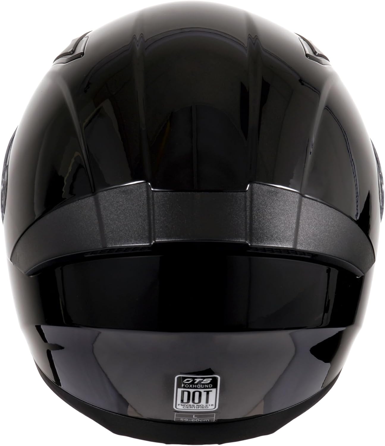 DOT Dual Visor Low Weight Adult Full Face Motorcycle Helmet (Gloss Black M) | Airflow ABS Shell, Quick-Release Buckle, Washable Liner, for Men Women - Image 7
