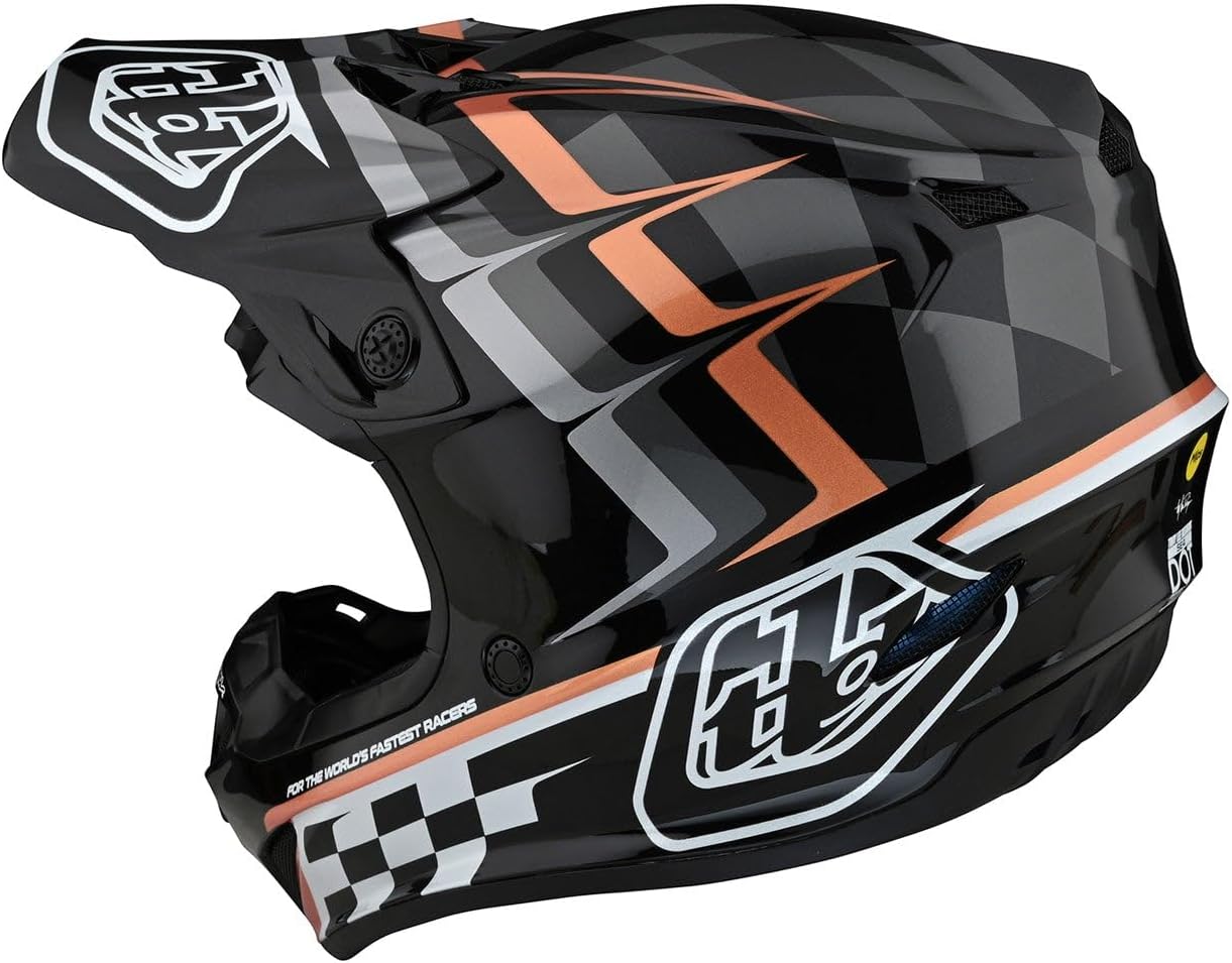 Troy Lee Designs SE4 Polyacrylite Adult Motocross Off-Road Dirt Bike Helmet with MIPS - Image 3