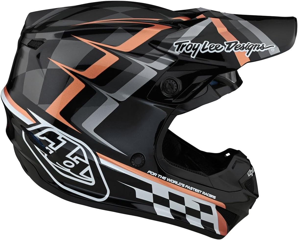 Troy Lee Designs SE4 Polyacrylite Adult Motocross Off-Road Dirt Bike Helmet with MIPS - Image 6