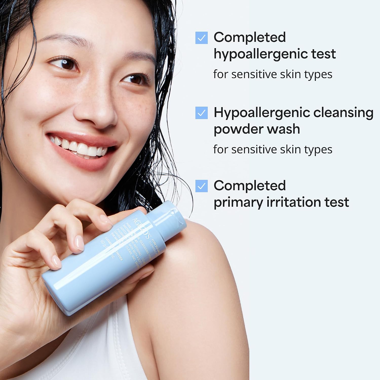 AGE20'S Pore Scaling ENZYME Cleansing Powder | Mild Exfoliating Face Cleanser with Clay for Sensitive Skin, Blackhead & Whitehead Removal, Deep Pore Care Korean Skincare, 2.11 oz (60g) - Image 9