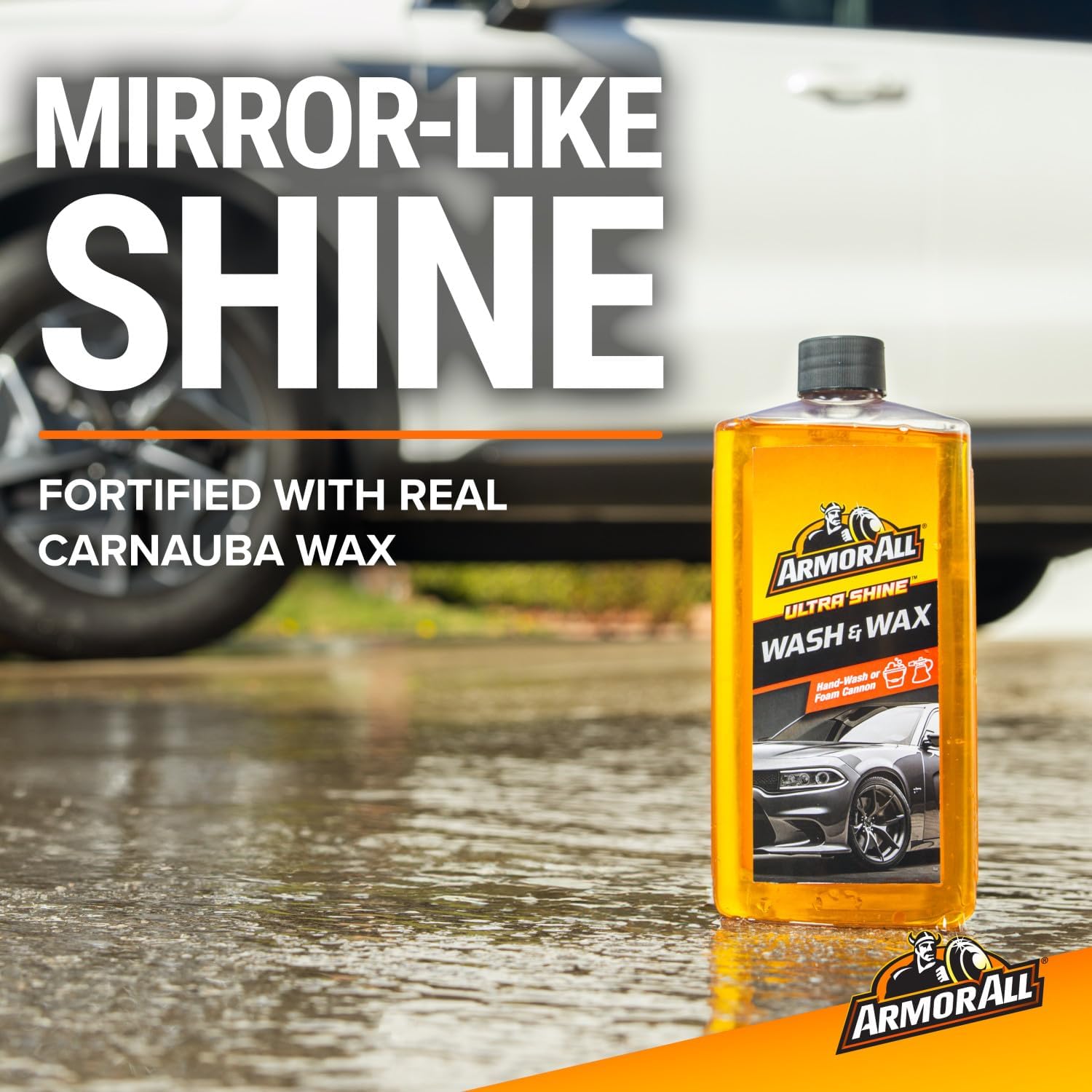 Armor All Ultra Shine Car Wash and Wax, Car Wax and Cleaner for Cars, Trucks and Motorcycles, 16 Fl Oz - Image 4