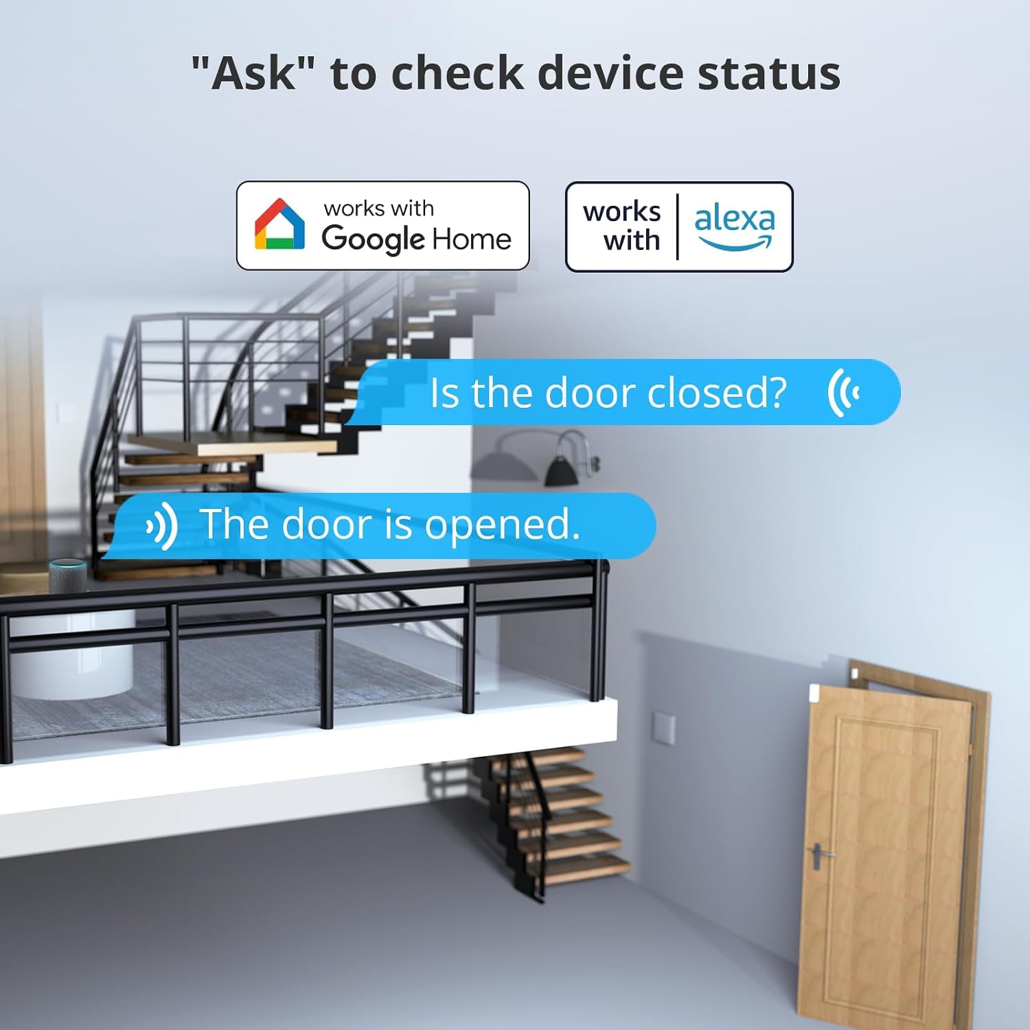 SONOFF DW2 Wi-Fi Wireless Door Window Sensor, APP Alert for Home Security & Automation, No Gateway Required, Compatible with IFTTT, for Sliding Door/Window/Hinged Door - Image 9