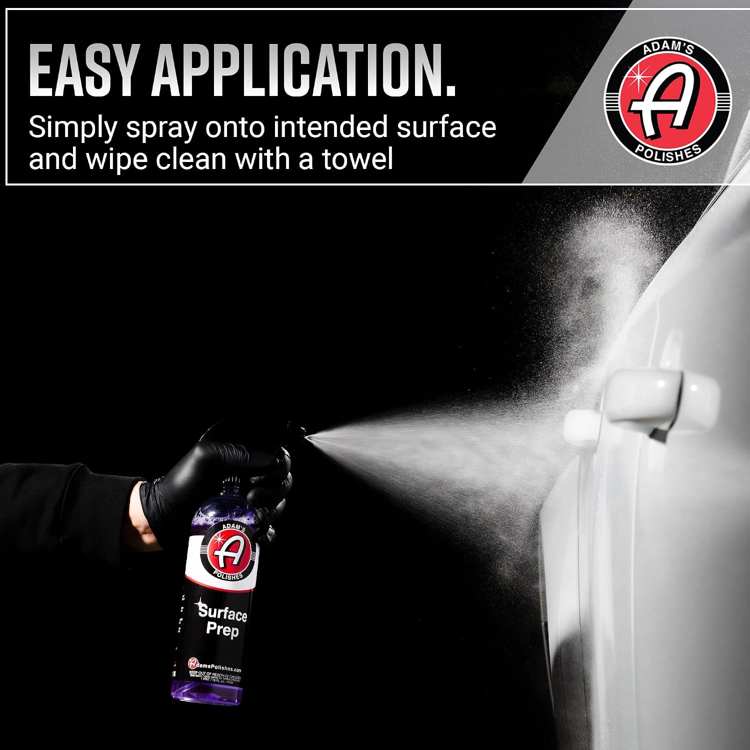 Adam's Polishes Surface Prep (16oz) - A Surface Cleanser Spray for Auto Paint Prep to Apply Any Ceramic Coating, Car Wax, or Spray Sealant | Use After Clay Bar, Car Wash & Orbital Polisher Treatment - Image 7