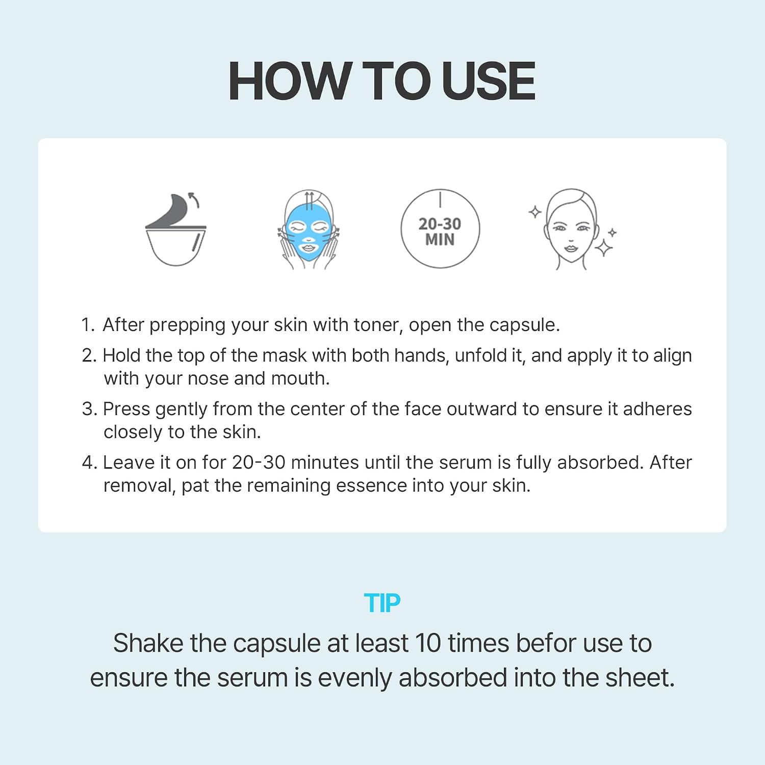 In-depth Moisture Bio-Cellulose Korean Hydrating Mask, 10 Sheets - Image 9