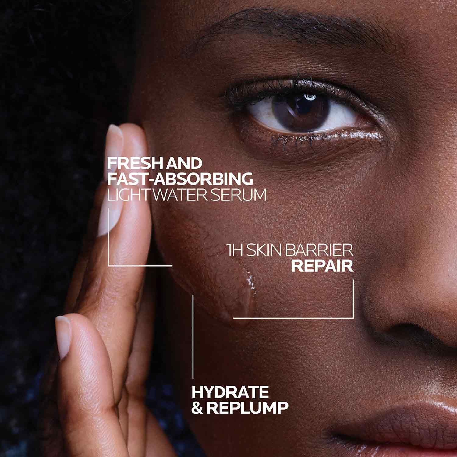 La Roche-Posay Hyalu B5 Pure Hyaluronic Acid Serum for Face, with Vitamin B5, Anti-Aging Serum for Fine Lines and Wrinkles, Plumps and Repairs Dry Skin, Safe on Sensitive Skin - Image 4