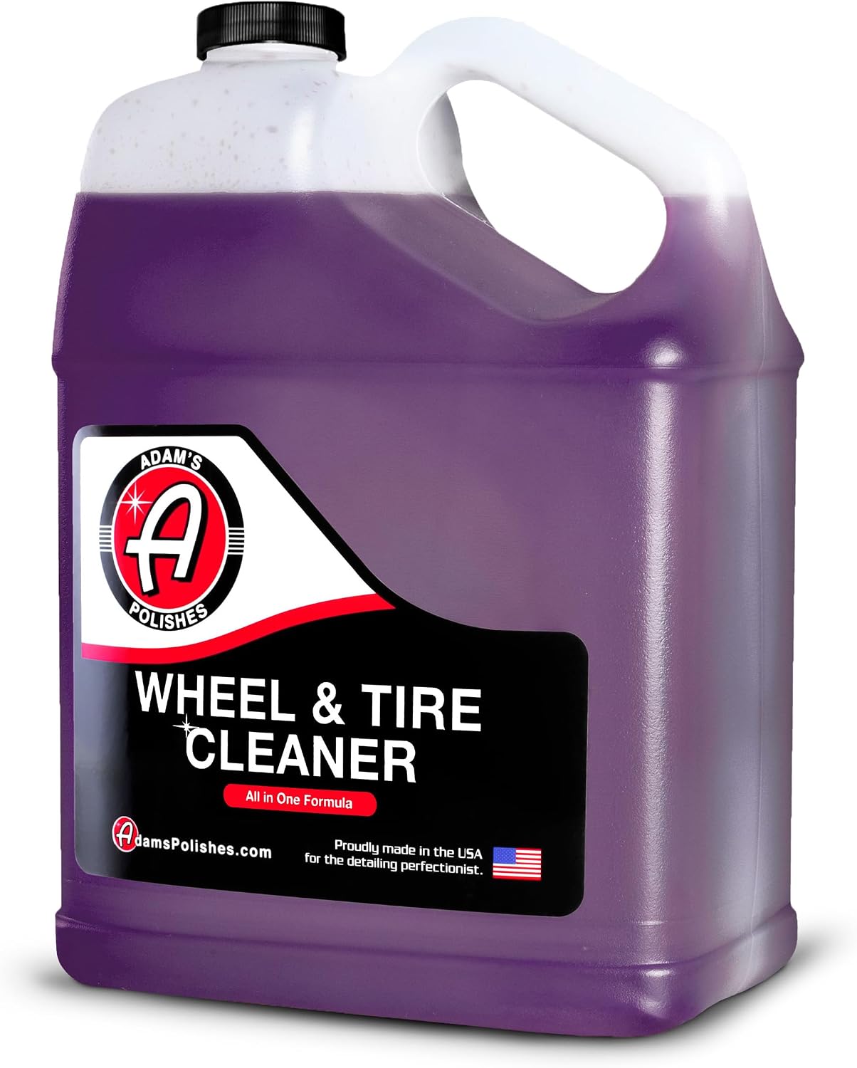Adam's Polishes Wheel & Tire Cleaner Gallon - Professional All in One Tire & Wheel Car Wash Wheel Well Cleaning Spray for Car Detailing | Safe On Most Rim Finishes - Image 2