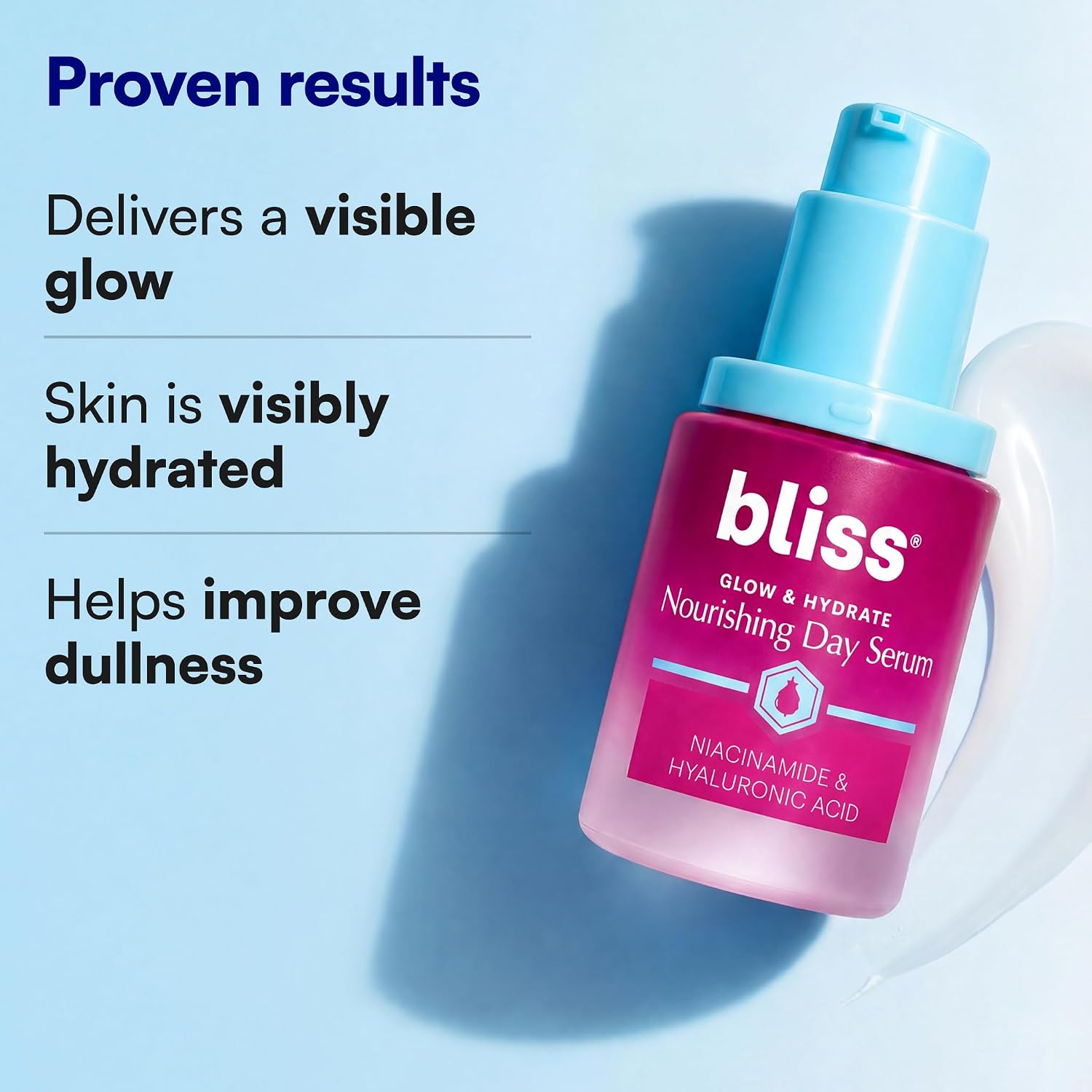 Bliss Glow and Hydrate Niacinamide Hydrating Face Serum - 1 Fl Oz - Radiant - Image 4