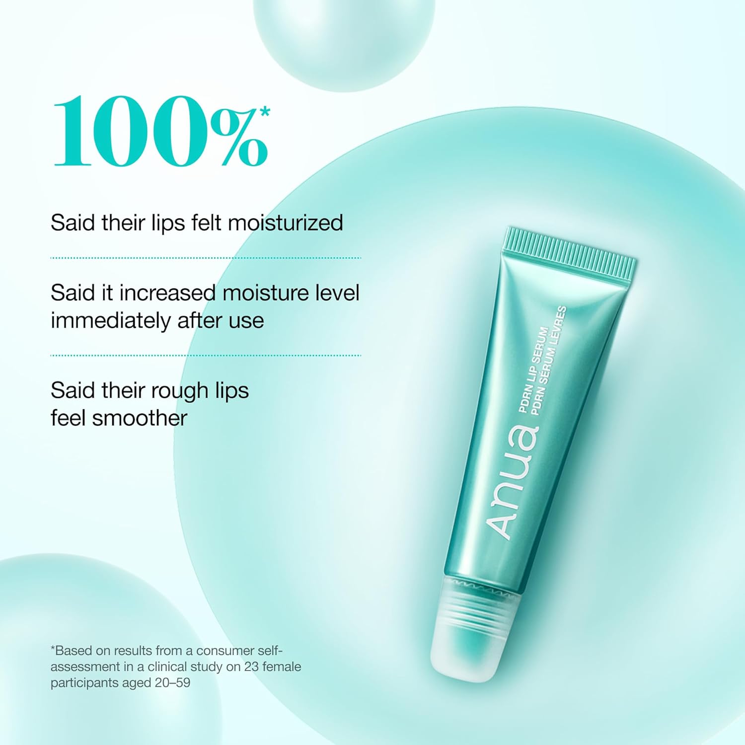Anua PDRN Lip Serum, Long-lasting Hydration for Dry, Cracked Lips, Non-Sticky Moisturizing Lip Care with Salmon DNA, Hyaluronic Acid & Collagen, Korean Skincare, 0.33 fl.oz - Image 6