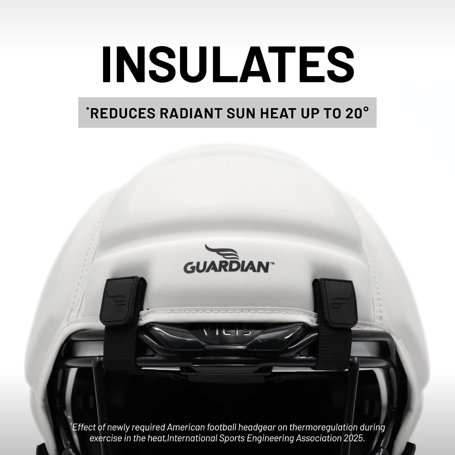 Guardian Cap 2.0 - Soft-Shell Helmet Cover for Football - Reduces Impact and Protects Helmets - One Size Fits All for Youth, High School and College Programs - Image 8