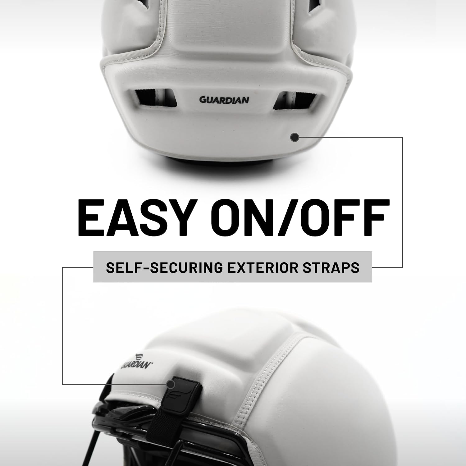 Guardian Cap 2.0 - Soft-Shell Helmet Cover for Football - Reduces Impact and Protects Helmets - One Size Fits All for Youth, High School and College Programs - Image 6