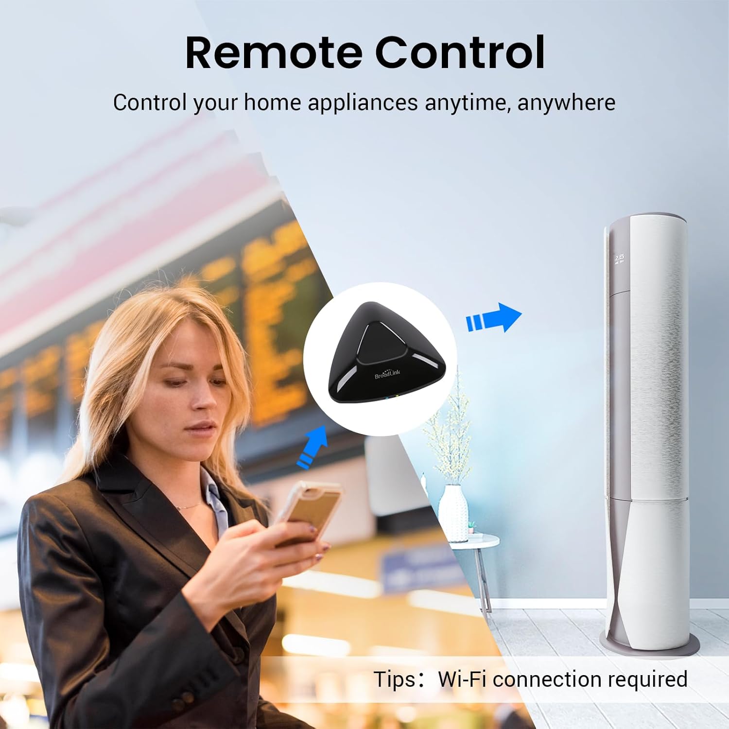 Broadlink RM MAX Smart Home Hub, Matter Compatible, Code Learning Wi-Fi & BLE Universal Remote for IR and RF Devices, Compatible with Alexa & Google Home - Image 9