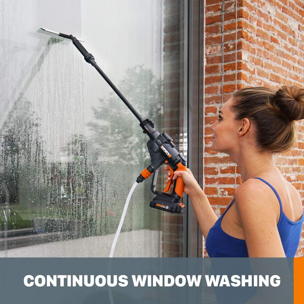 WORX Pressure Washer Window Squeegee Attachment, WA4050 | Helps wash windows and remove water from glass surfaces for a cleaner finish. - Image 5