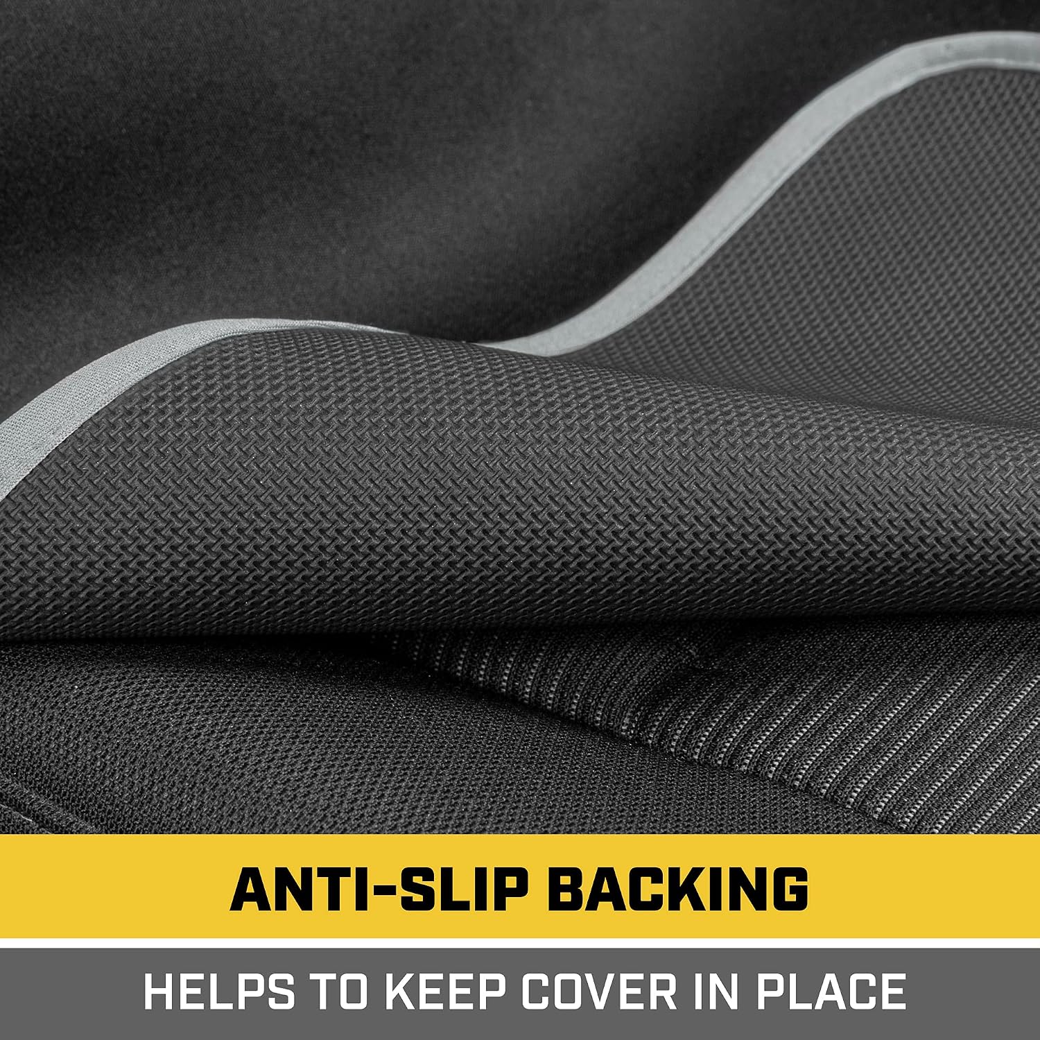 CAT® Waterproof Car Seat Covers for Front Seats, 2 Pack with Gray Trim – Durable Neoprene Seat Covers for Cars, Universal Fit for Most Cars Trucks SUV, Ideal Seat Protector for Vehicle Car Seats - Image 8