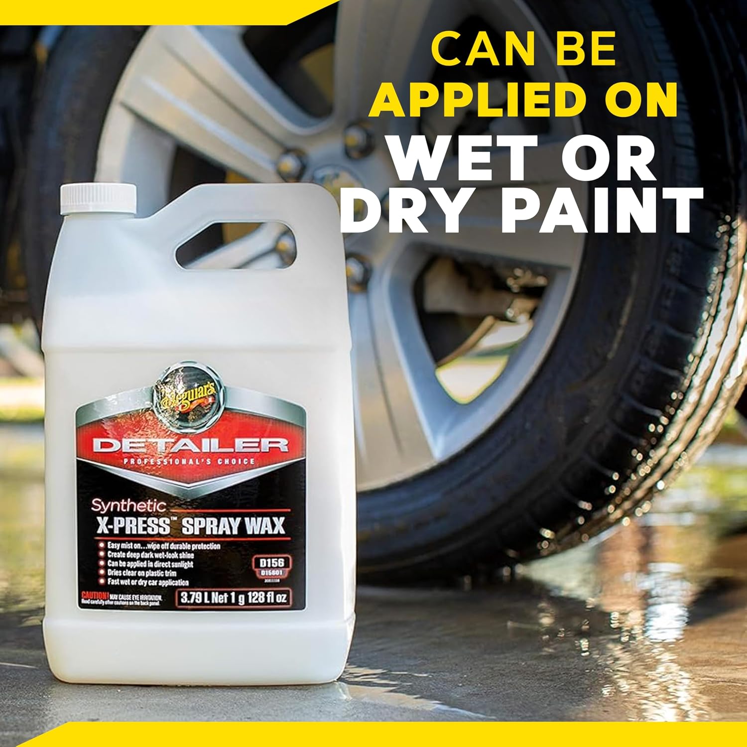 Meguiar's D15601 Synthetic X-Press Spray Wax -1 Gallon Container - Image 12
