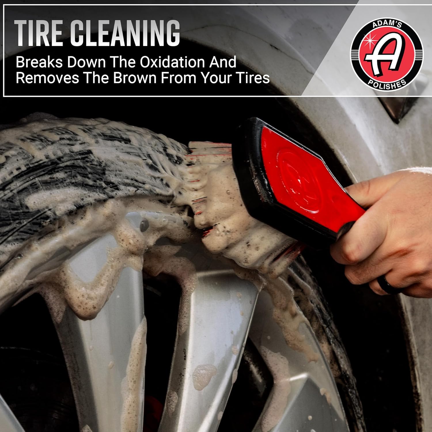 Adam's Polishes Wheel & Tire Cleaner Gallon - Professional All in One Tire & Wheel Car Wash Wheel Well Cleaning Spray for Car Detailing | Safe On Most Rim Finishes - Image 6
