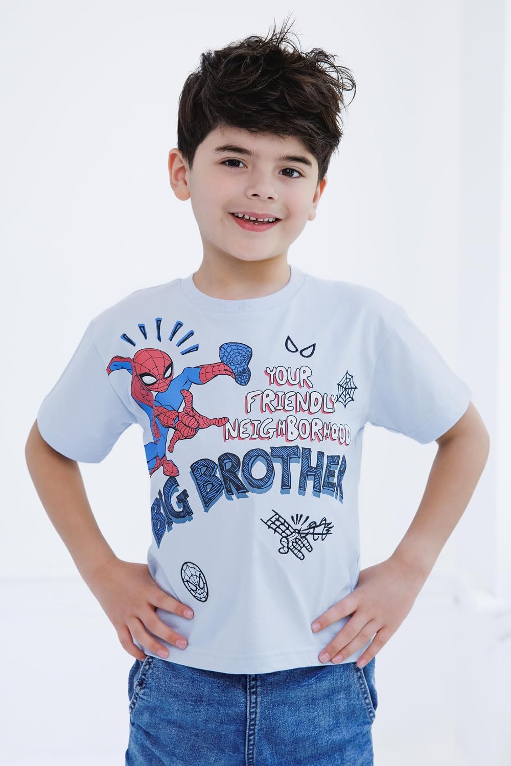Marvel Short Sleeve T-Shirt Toddler to Big Kid - Image 3