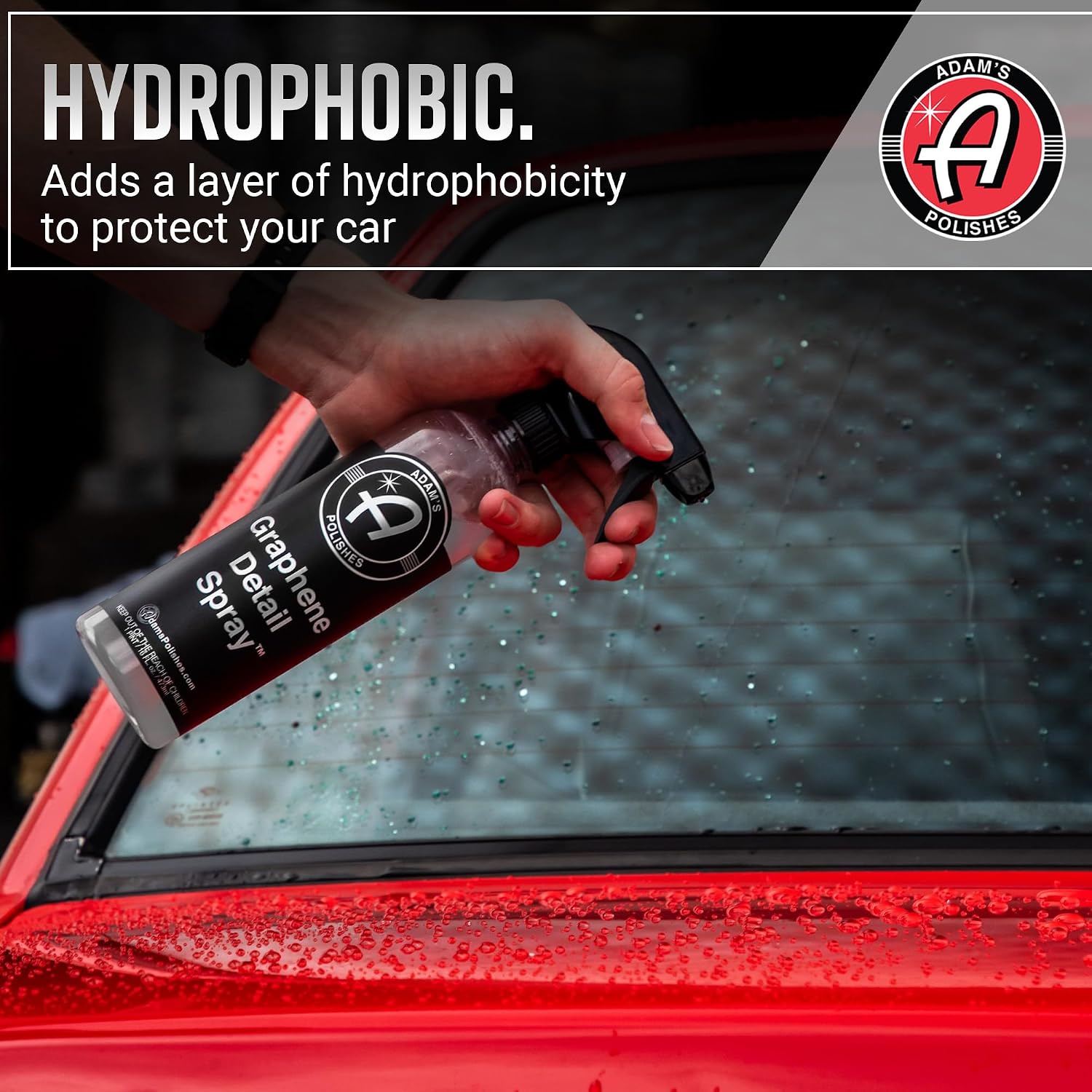Adam's Polishes Graphene Detail Spray (2 Pack) - Extend Protection of Waxes, Sealants, & Coatings | Waterless Detailer Spray For Car Detailing | Clay Bar, Drying Aid, Add Ceramic Graphene Protection - Image 6